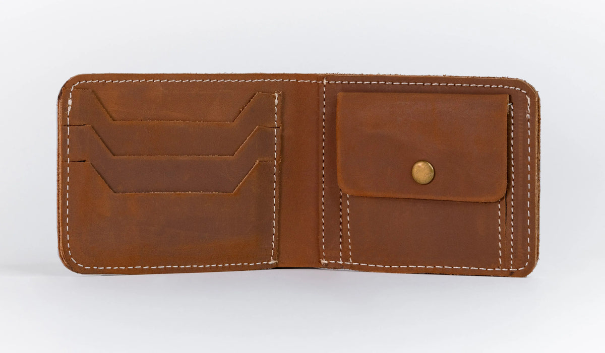 The Cresto Wallet – Timeless Craftsmanship - Russet Brown