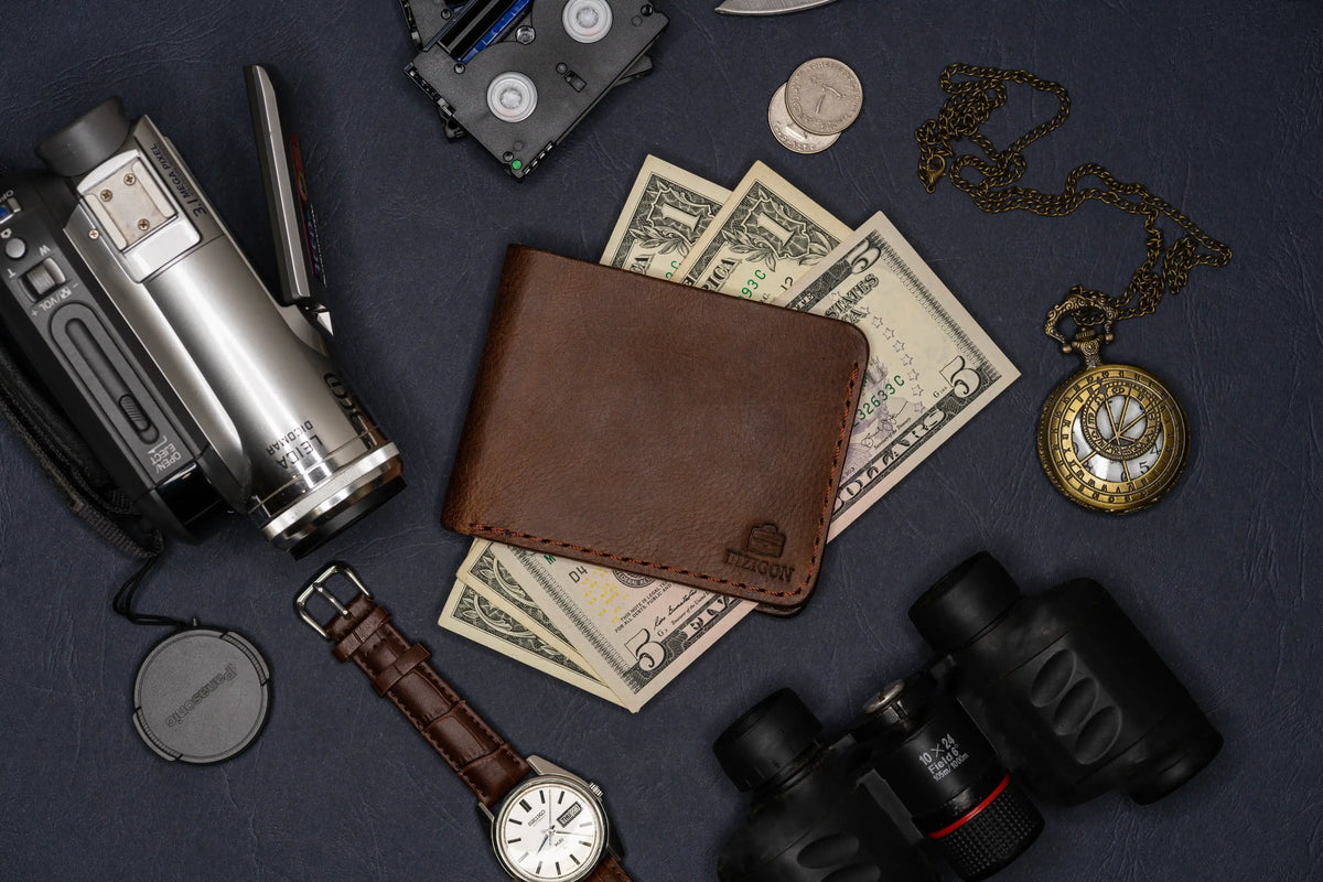 Men’s Crude Wallet –  With Premium Leather