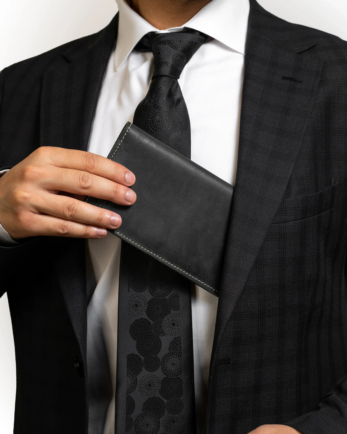 Krono Long Wallet – Precision Crafted - Black